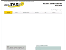 Tablet Screenshot of booktaximallorca.com